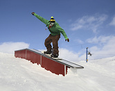 Nowy snowpark na stoku w Batorzu